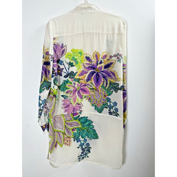 Roberto Cavalli Italian Silk Luxury Designer Maximalist Ruffle 2013 Resort Dress - Picture 5 of 11